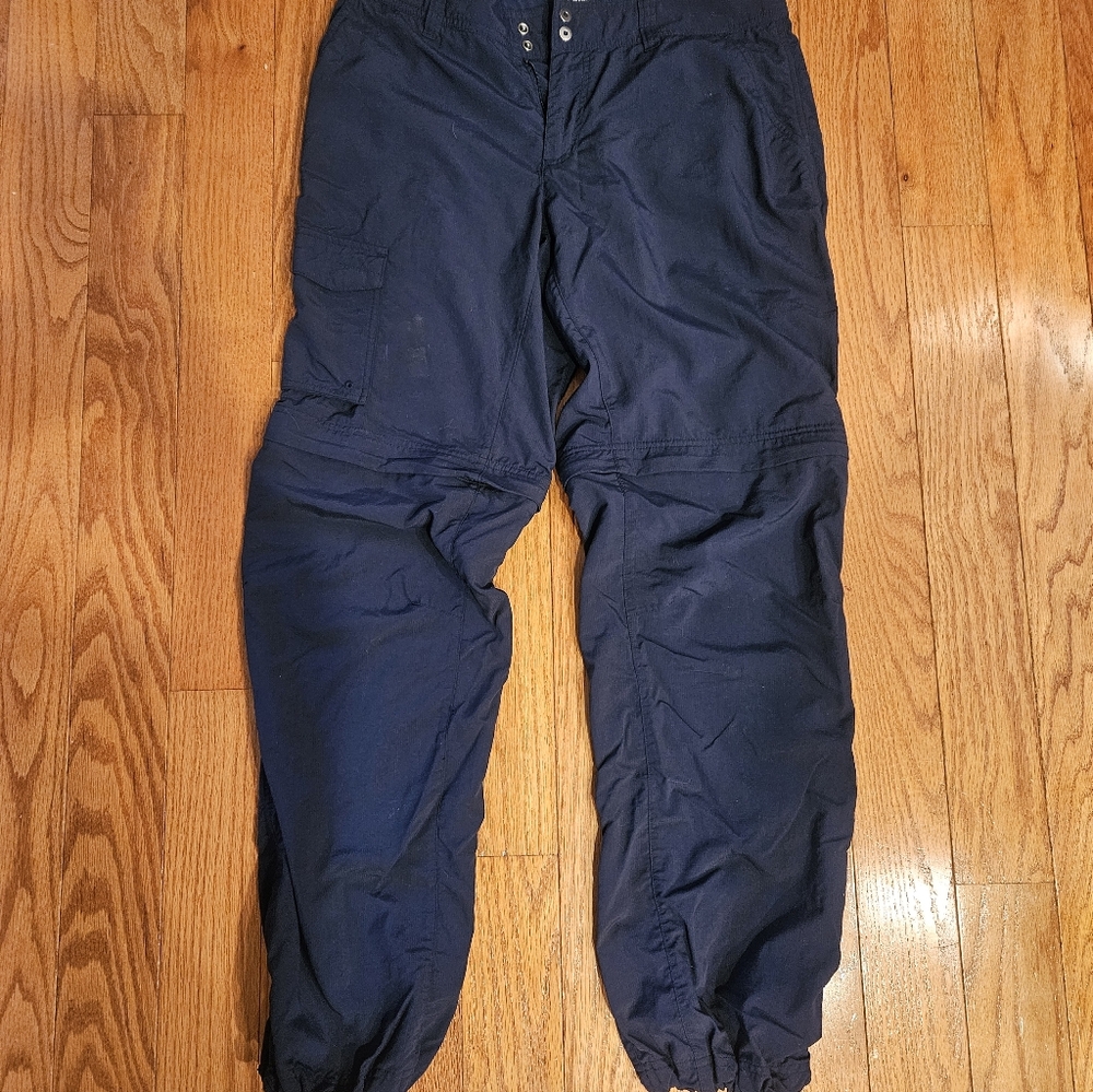 Columbia Navy Omni-Shade Shorts